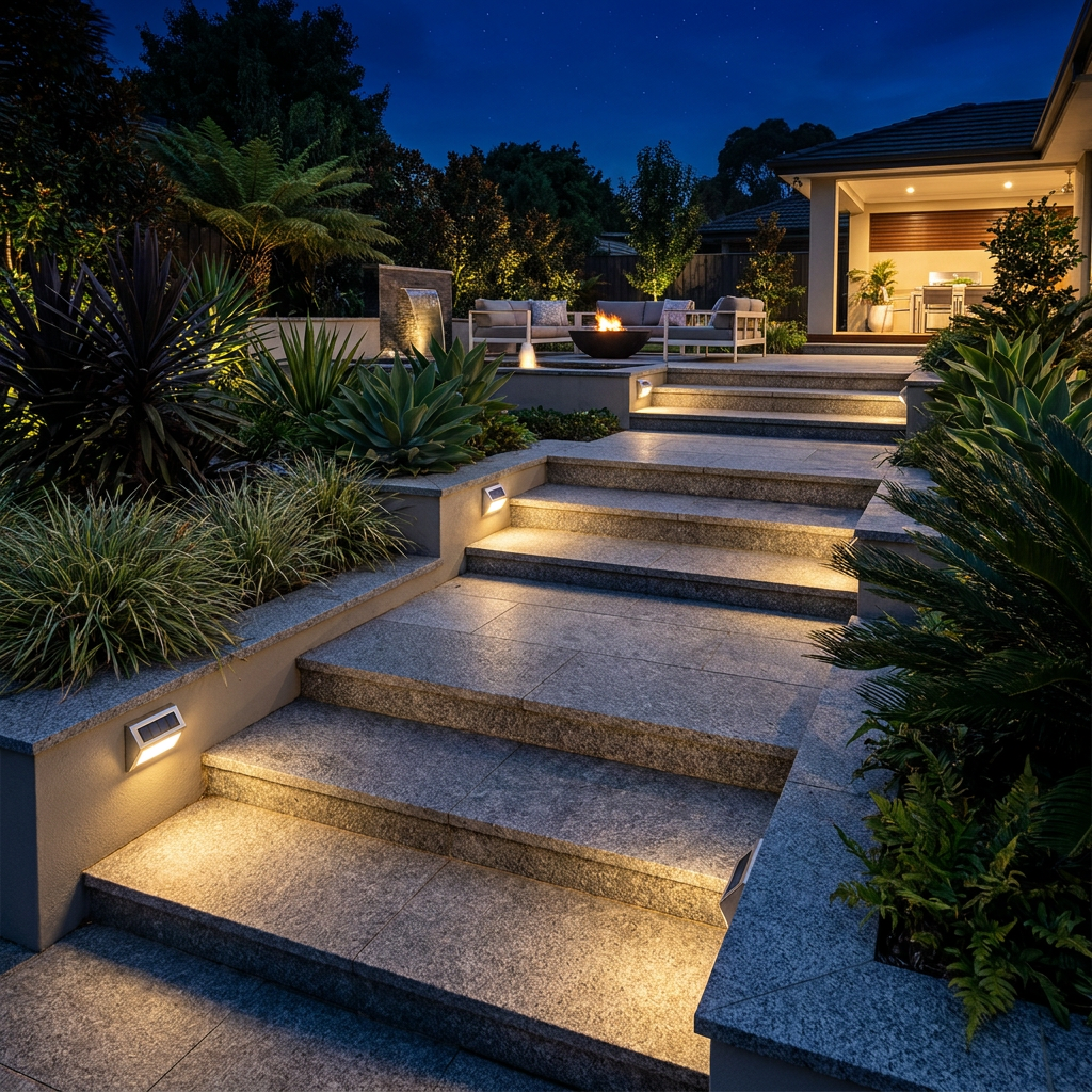 SOLVAO Solar Stair Lights – 6 Pack
