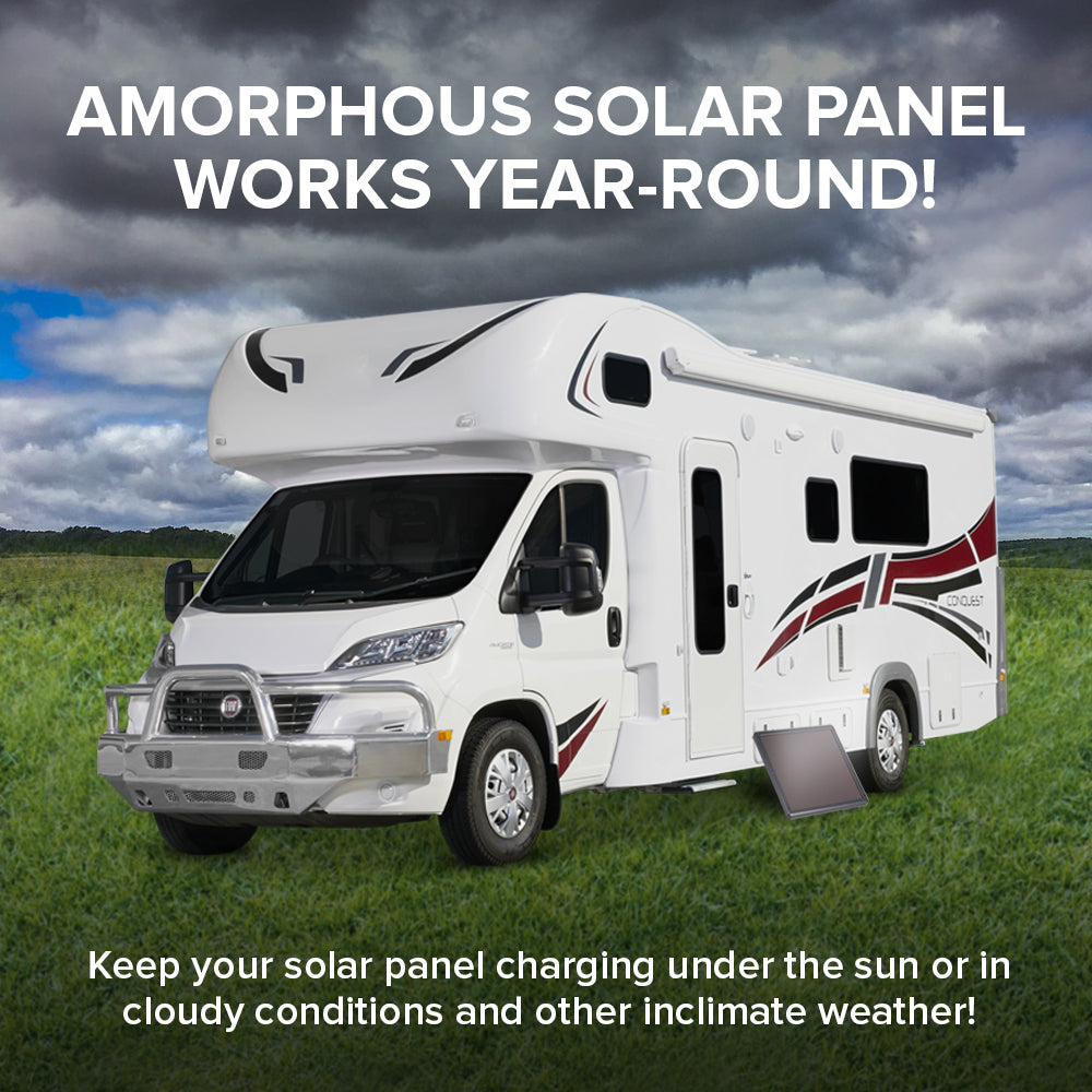 SOLVAO 7.5W Solar Trickle Charger & Battery Maintainer