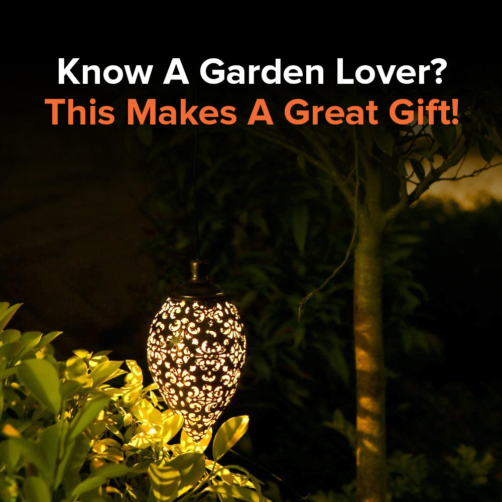 SOLVAO Solar Decorative Hanging Lanterns (2 Pack)