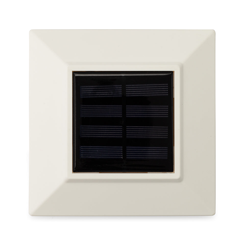 SOLVAO Solar Post Cap Lights - Warm White LED (2 Pack)