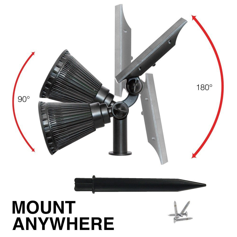 SOLVAO Solar Spotlight (4 LED)