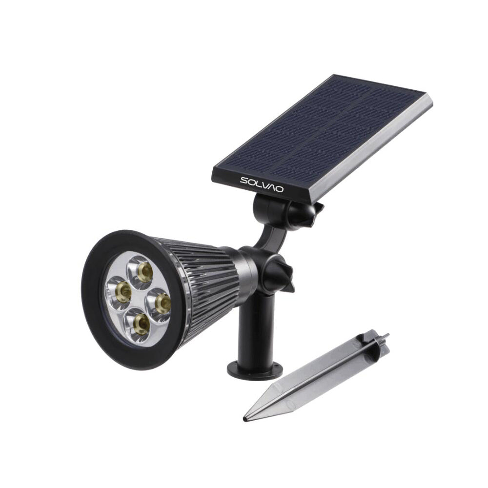 SOLVAO 4 LED Solar Spotlight (Warm White)