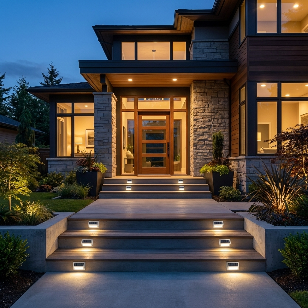 SOLVAO Solar Stair Lights – 6 Pack