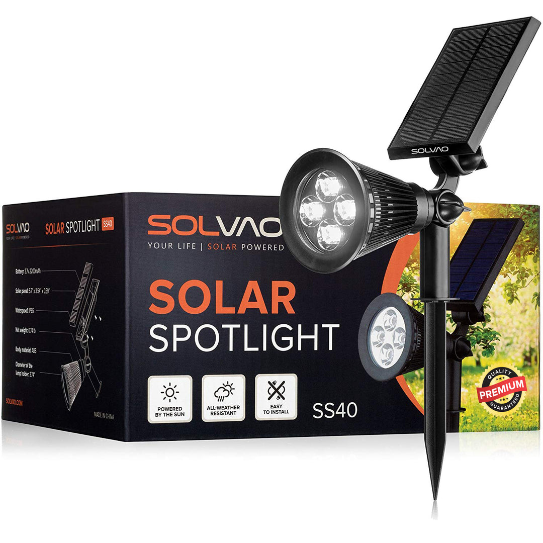 SOLVAO Solar Spotlight (4 LED)