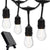 SOLVAO Solar String Lights (12 LEDs - 27 Ft - Warm White)